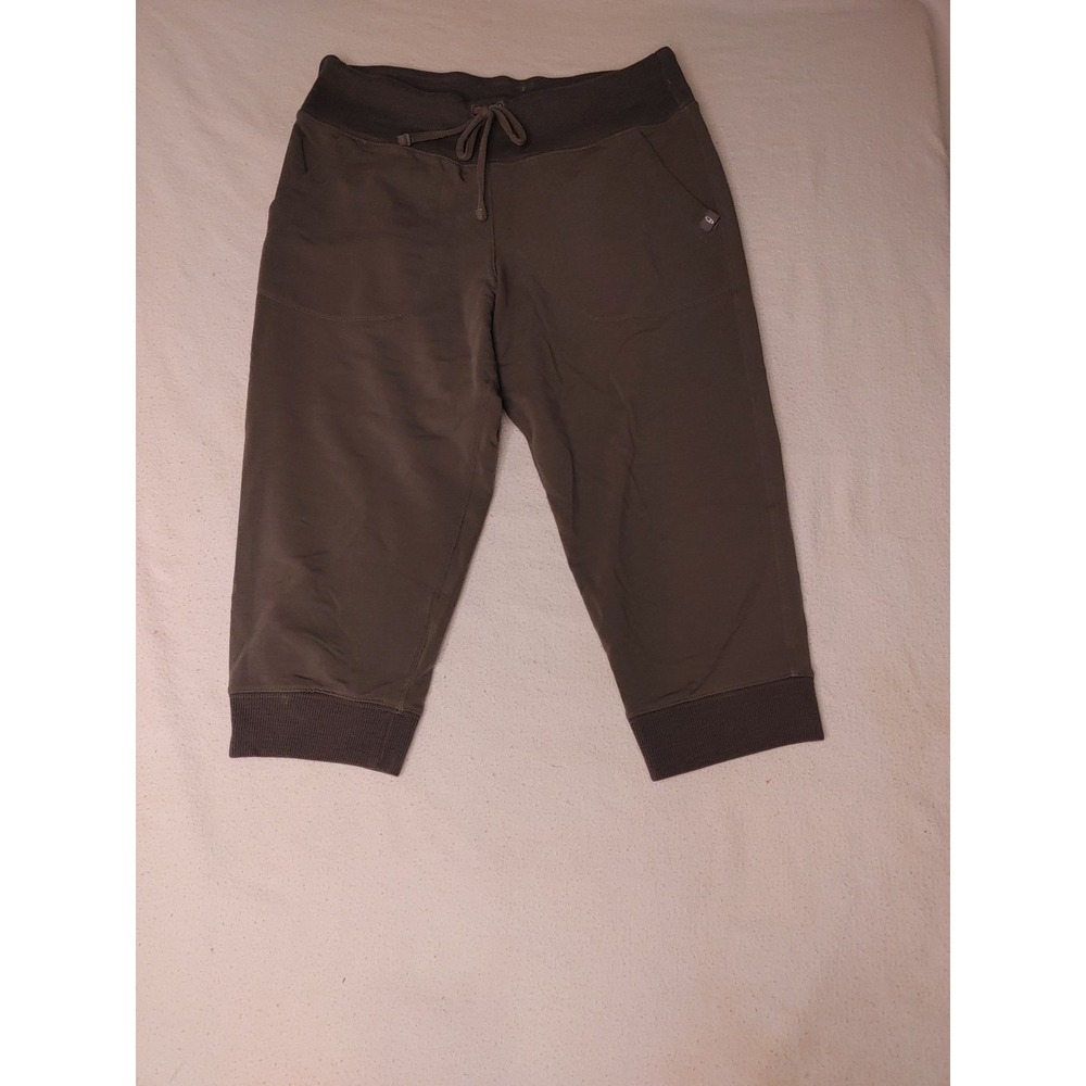 Icebreaker Merino Wool Stretch Capri Pants Gray Women's Sz Sm‎ Hiking Outdoors